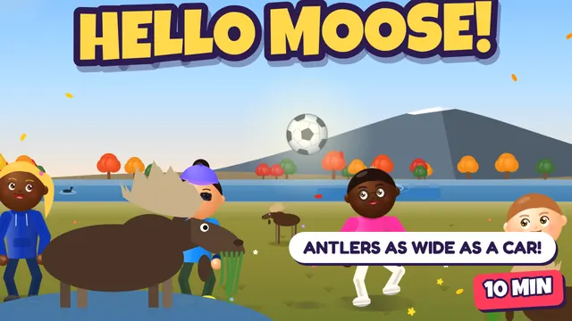 The Moose & the Crazy-Laughing Bird – Maine North Woods, USA