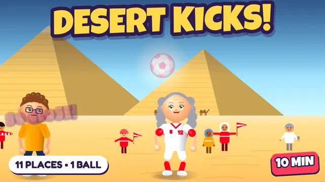 Desert Keepy-Ups! Pyramids, Safari & Mars